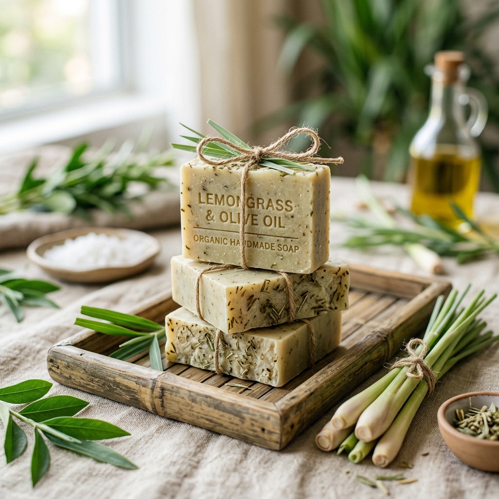 Sabun Herbal Alami Serai & Zaitun Khas Semarang