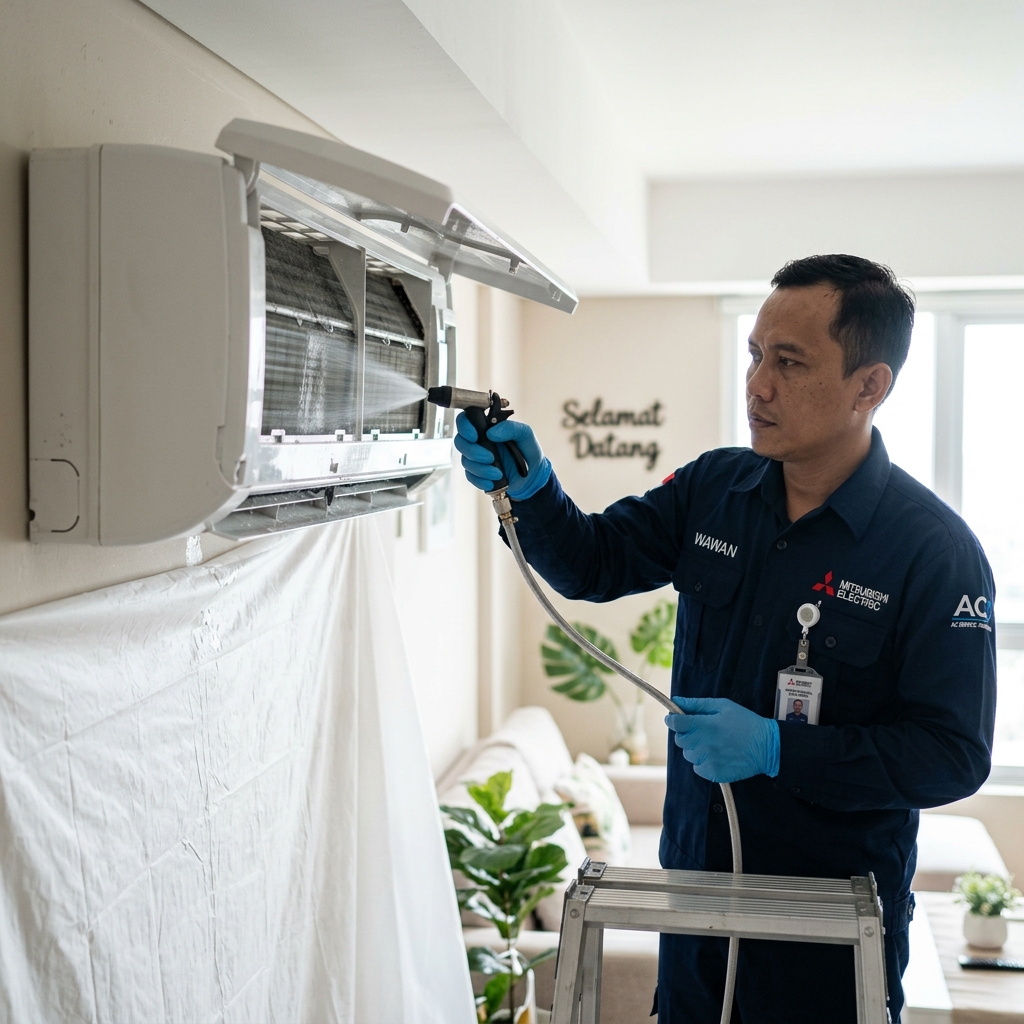 Layanan Cuci & Servis AC Rumah Professional